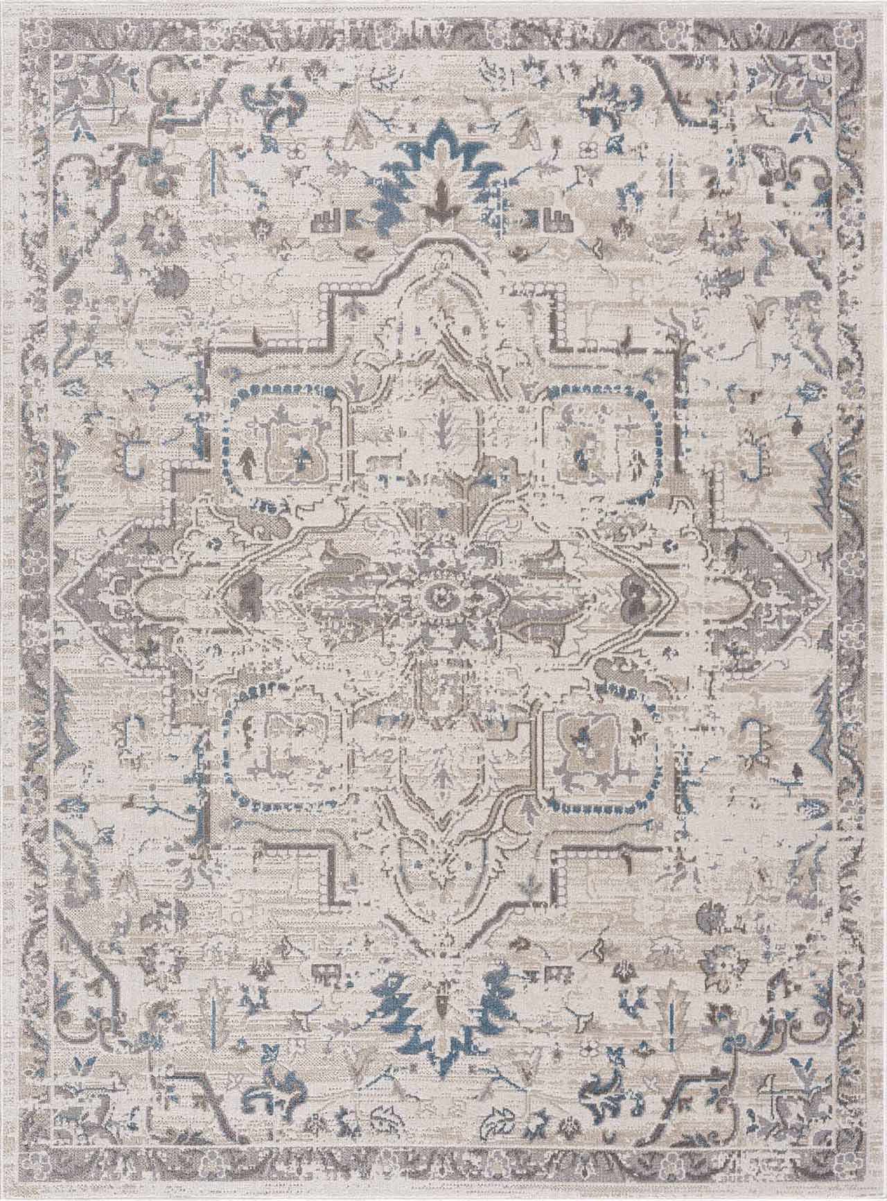 Cabacungan Cream Washable Area Rug - Clearance