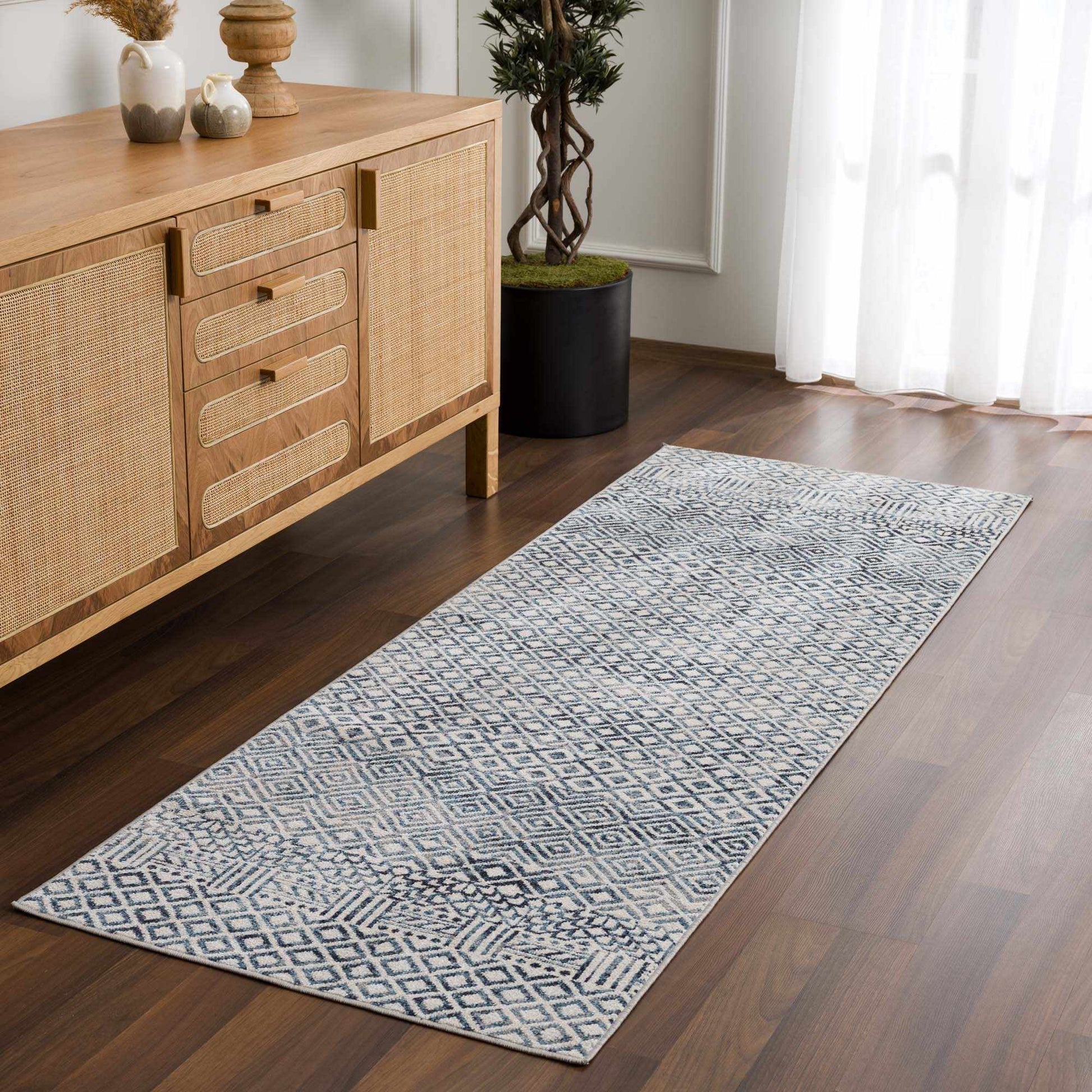 Askeaton Washable Area Rug - 2’7’’ x 7’3’’ Runner - Boutique Rugs