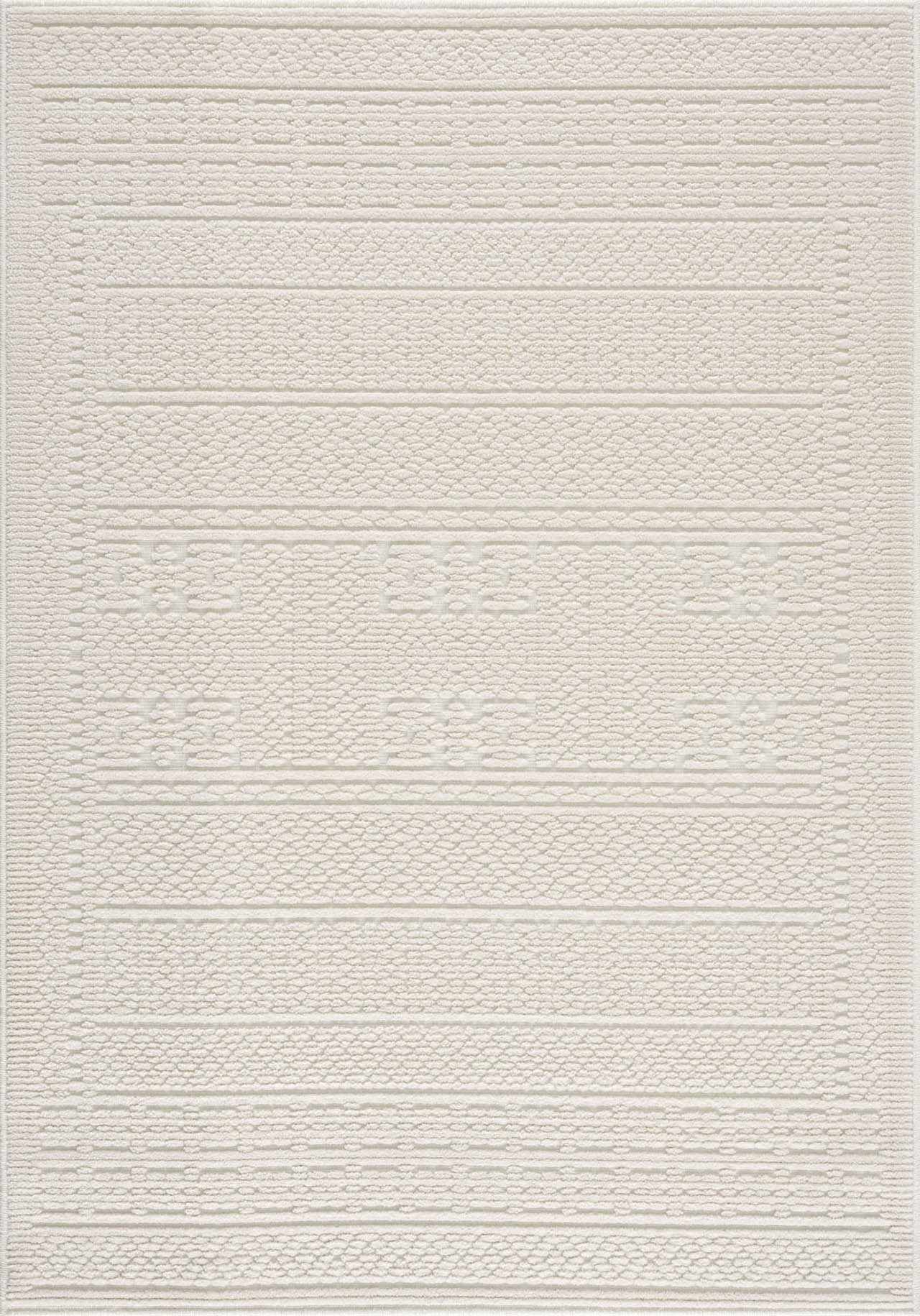 Bahar Cream Washable Area Rug - Boutique Rugs