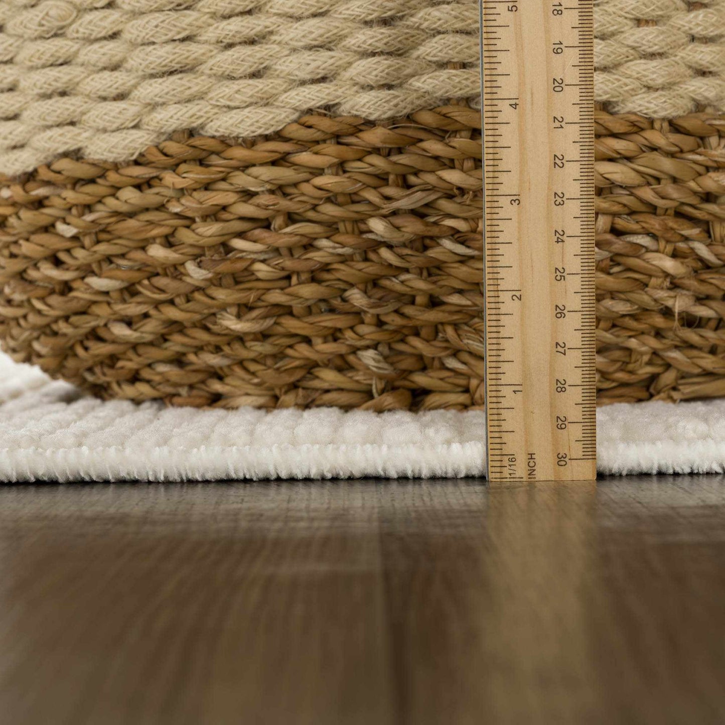 Bahar Cream Washable Area Rug - Boutique Rugs