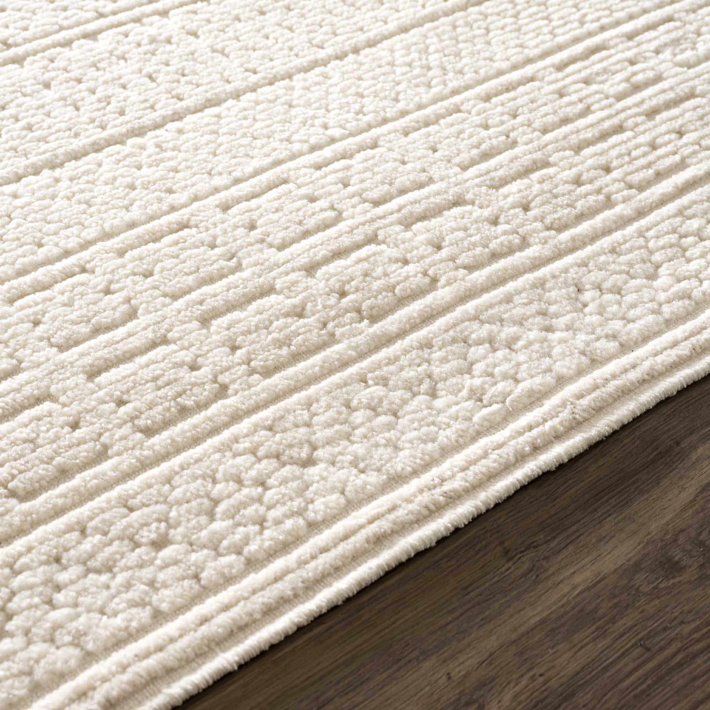 Bahar Cream Washable Area Rug - Boutique Rugs