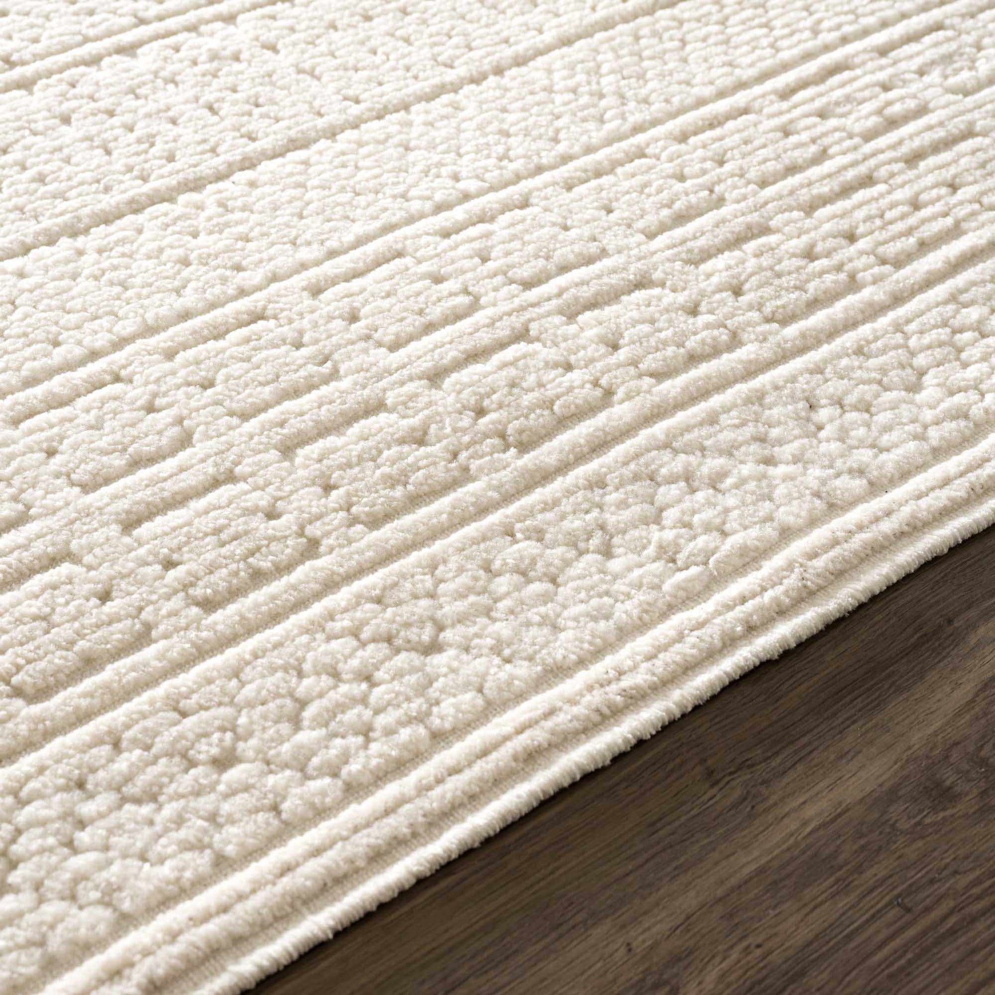 Bahar Cream Washable Area Rug - Boutique Rugs