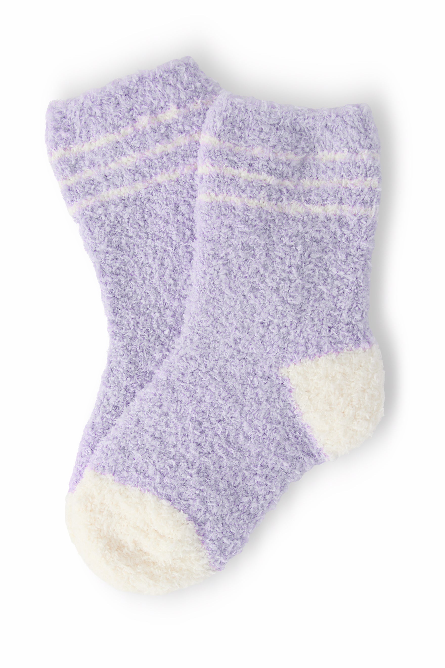 Kids Cozy Socks - Lavender/Coconut - Mila & Rose ®