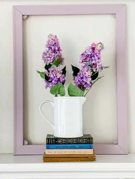 Lilac Paint with Fresh Lilacs