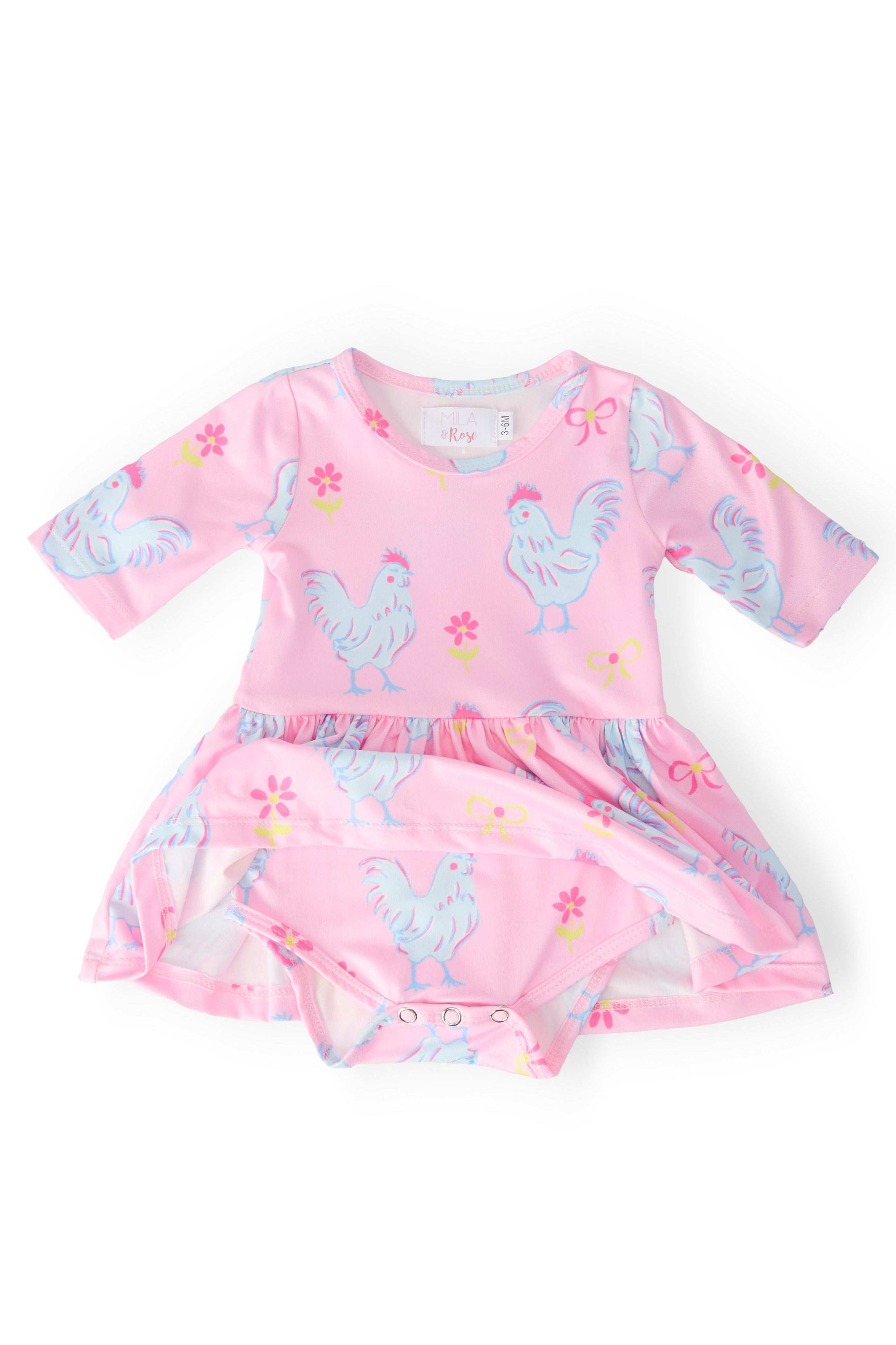 Little Miss Chickie Twirl Bodysuit - Mila & Rose ®