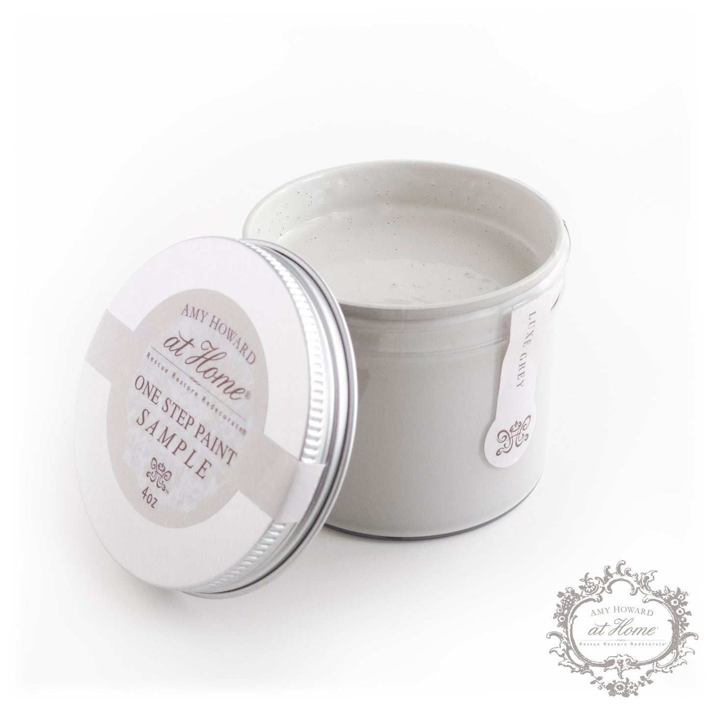 Luxe Grey - One Step Paint - 4oz Sample - Amy Howard At Home