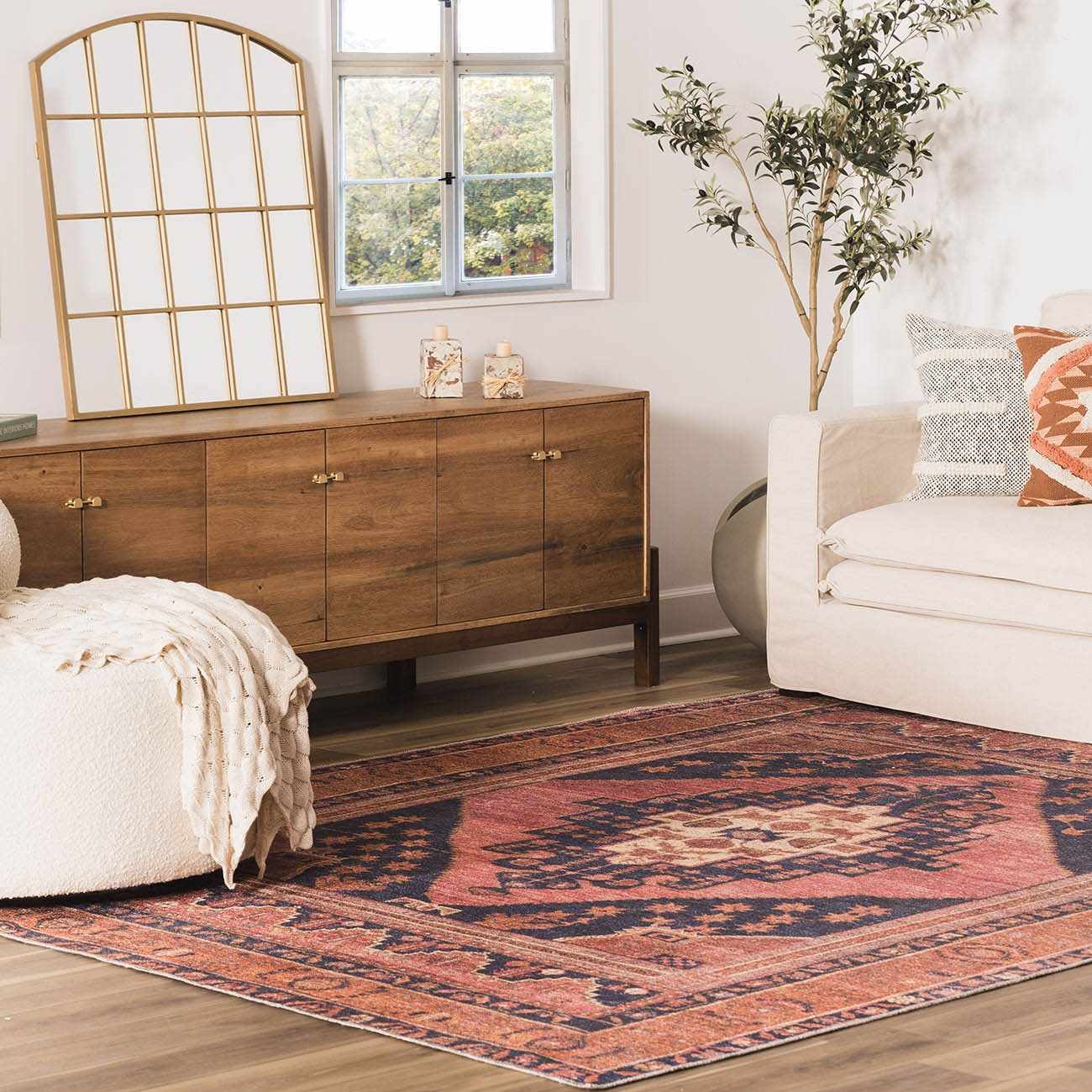Malamote Washable Area Rug - Boutique Rugs