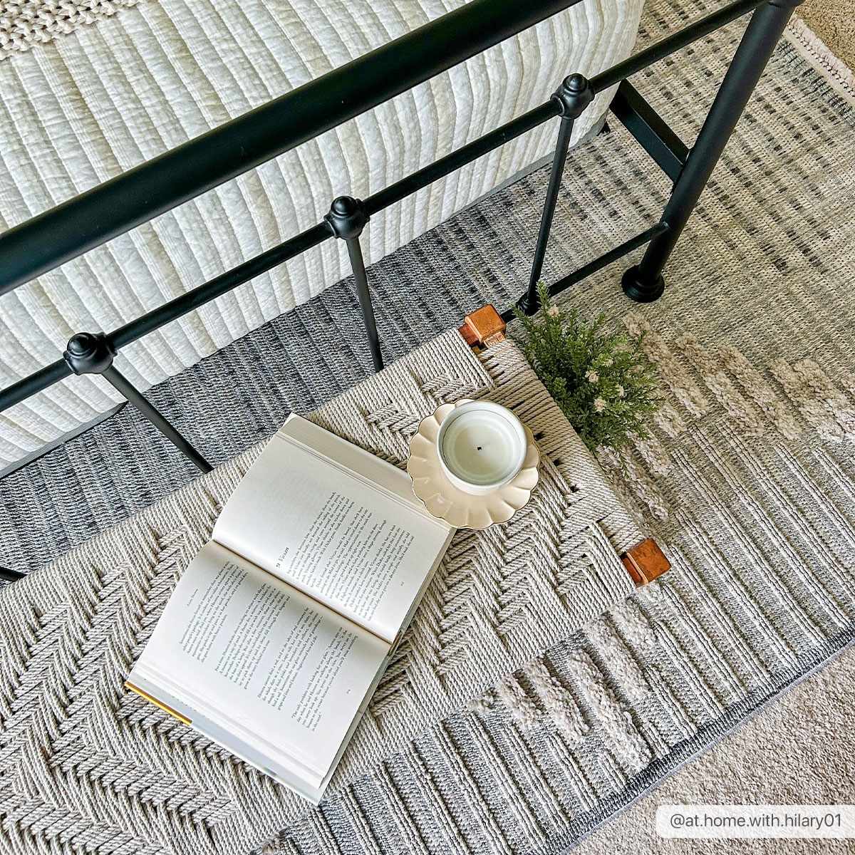 Maulawin Cream High-Low Area Rug - 6’7’’ x 9’ Rectangle - Boutique Rugs