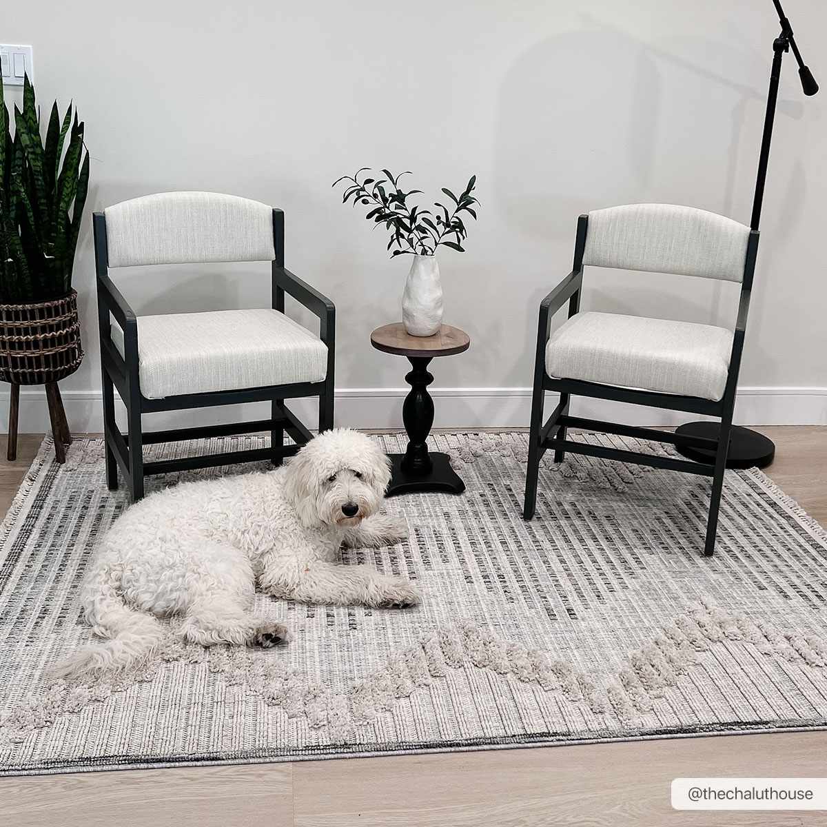 Maulawin Cream High-Low Area Rug - Boutique Rugs