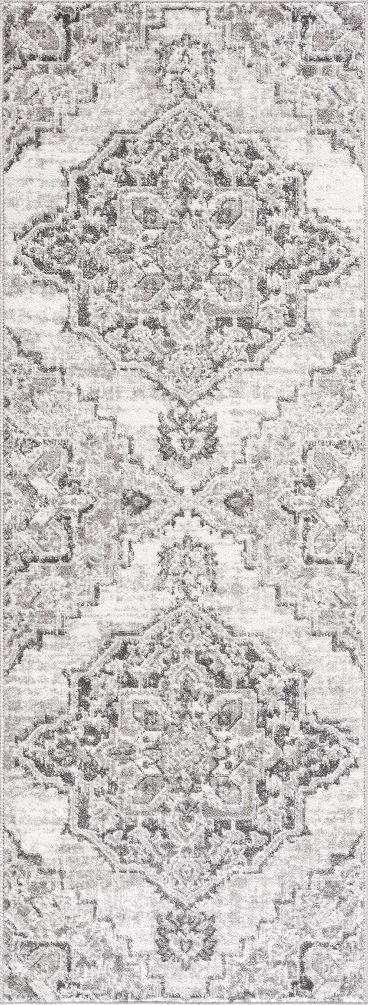 Elani Gray Medallion Rug