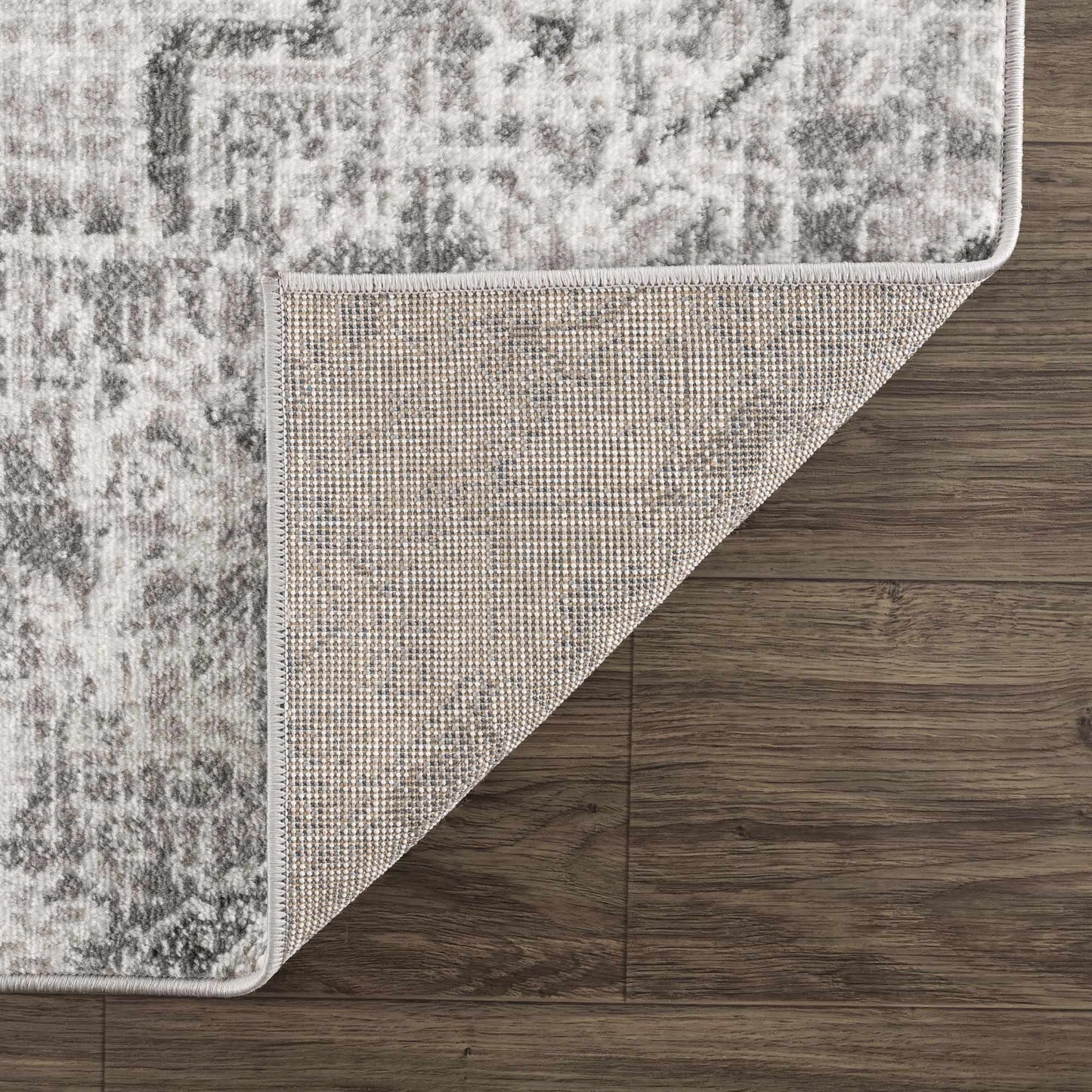 Elani Gray Medallion Rug