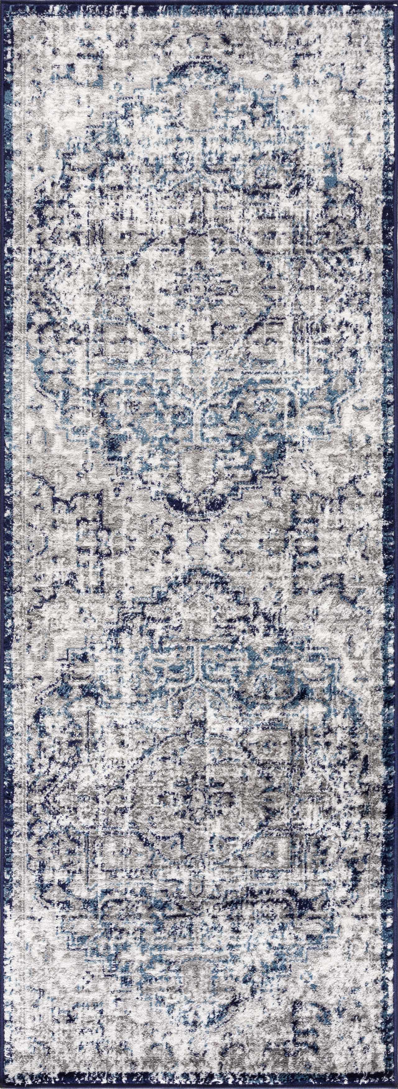 Buenaventura Navy Area Rug - Boutique Rugs