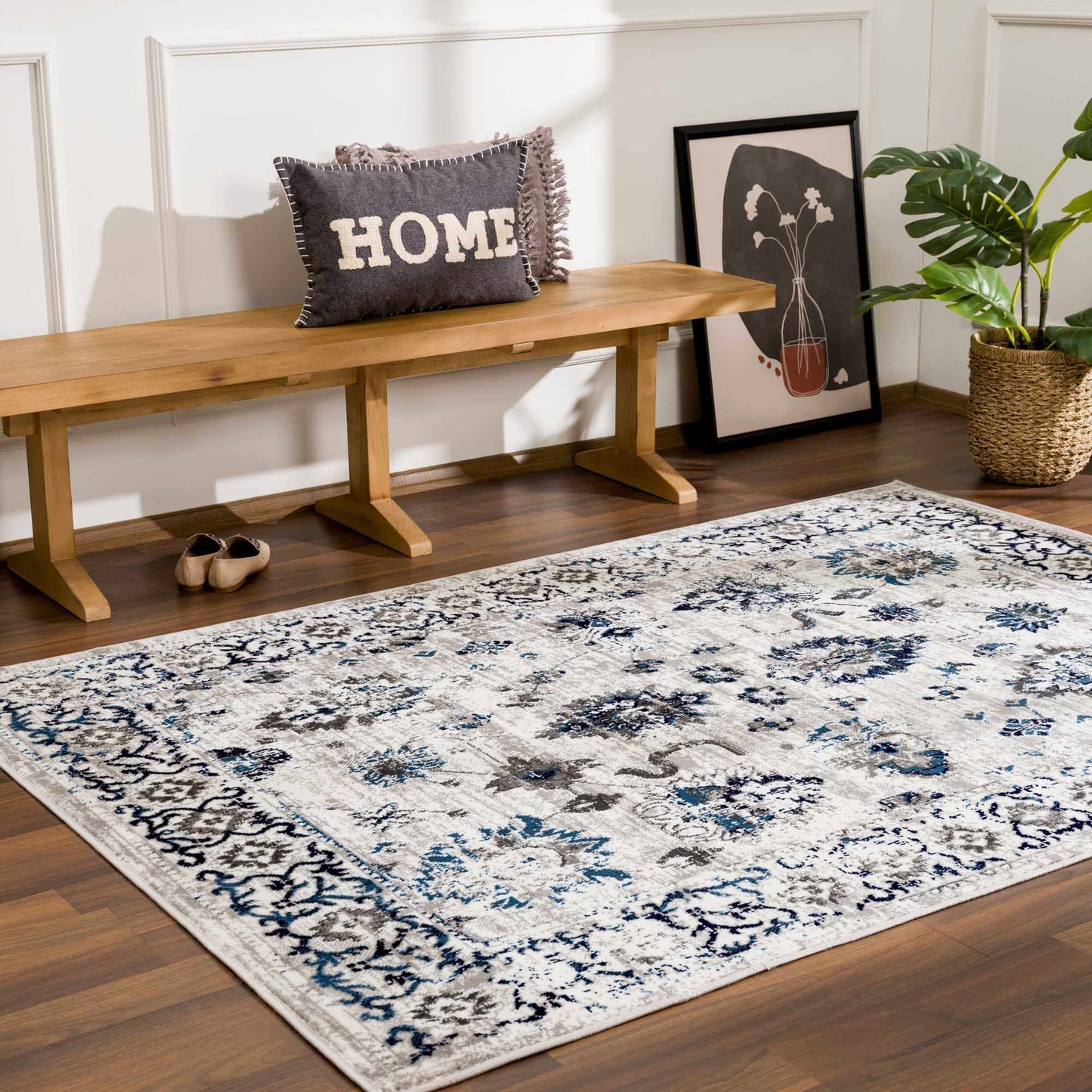 Duena Blue Hues Rug - Boutique Rugs
