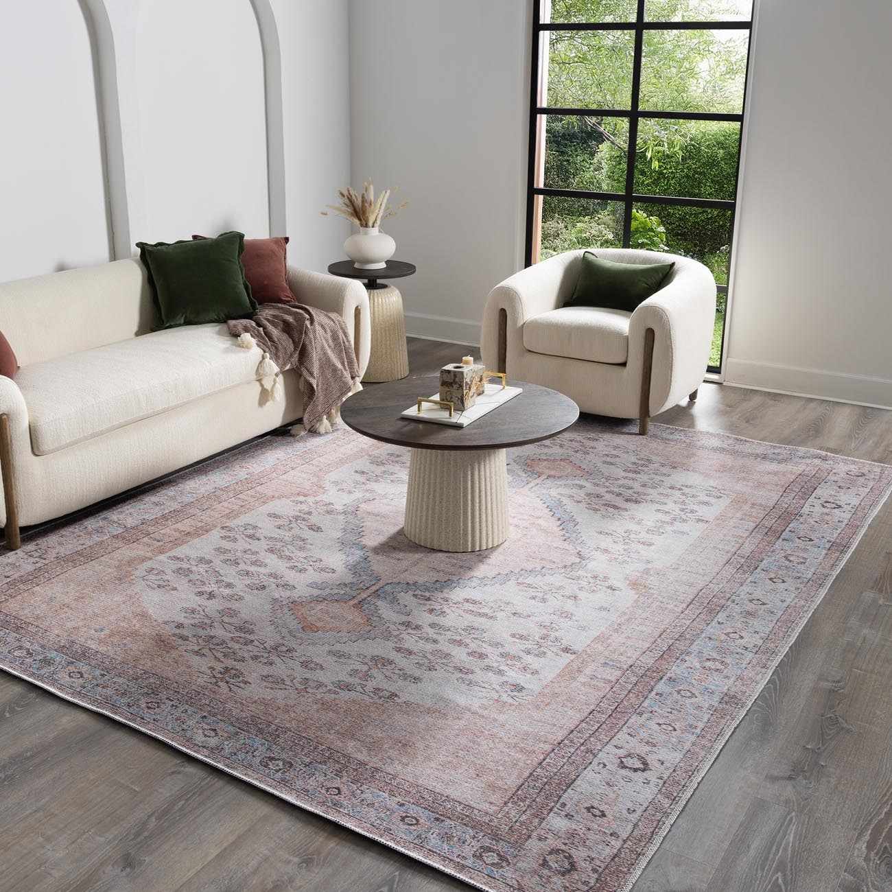 Moora Washable Area Rug - Boutique Rugs