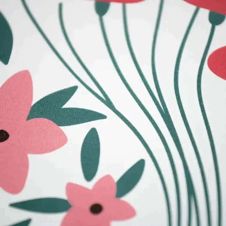 Meadow Wallpaper Design Closeup