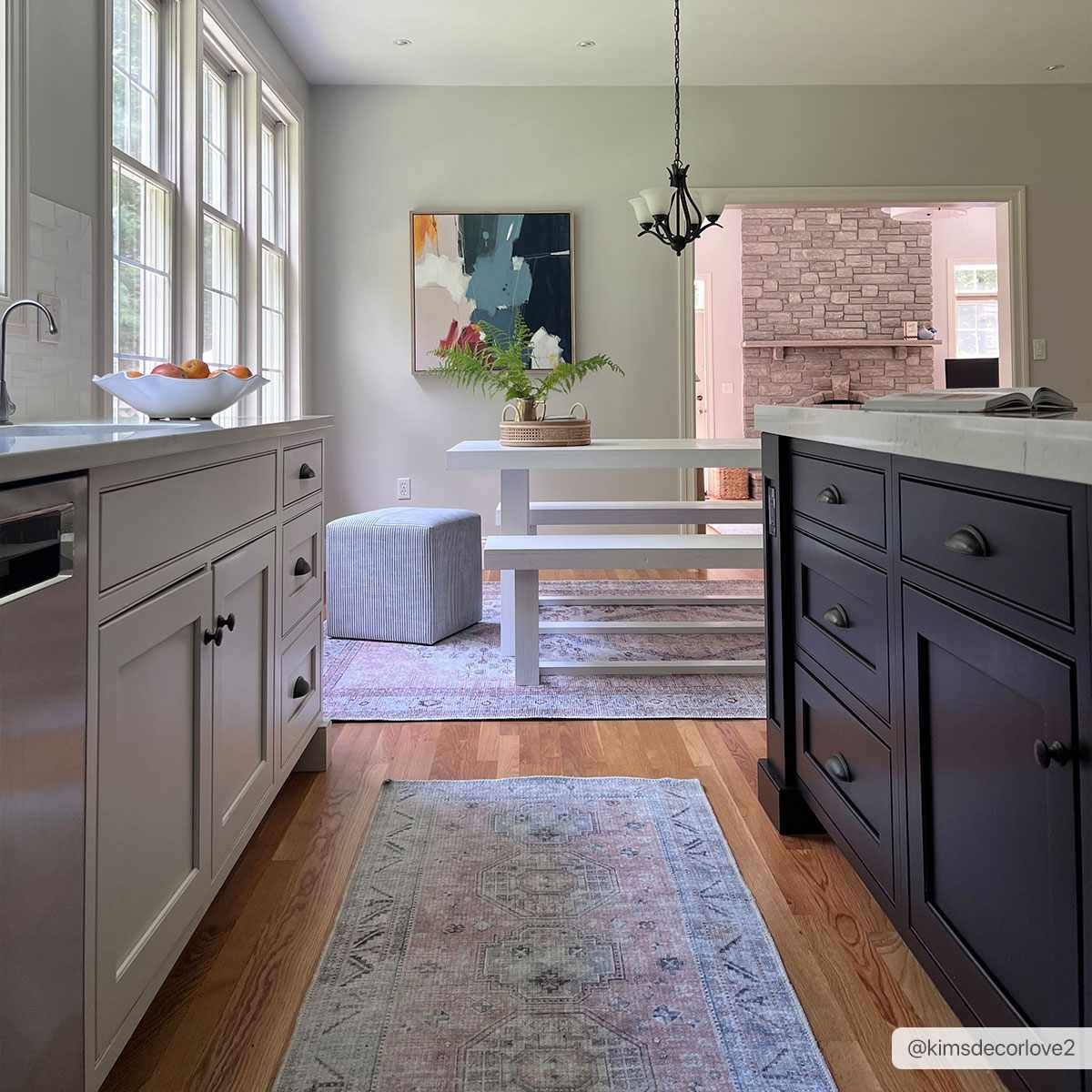 Morcott Peach Washable Area Rug - Boutique Rugs