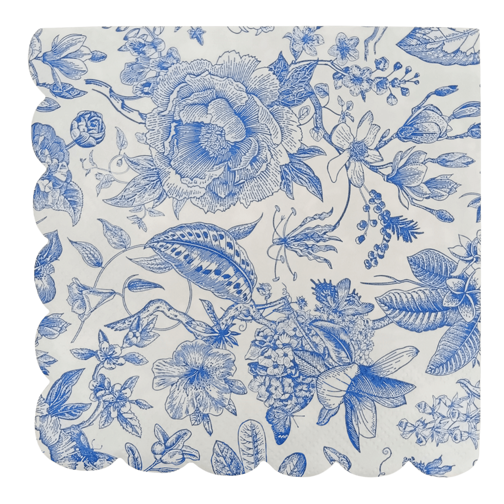 Blue Delft Cocktail Napkins - Sweet Water Decor