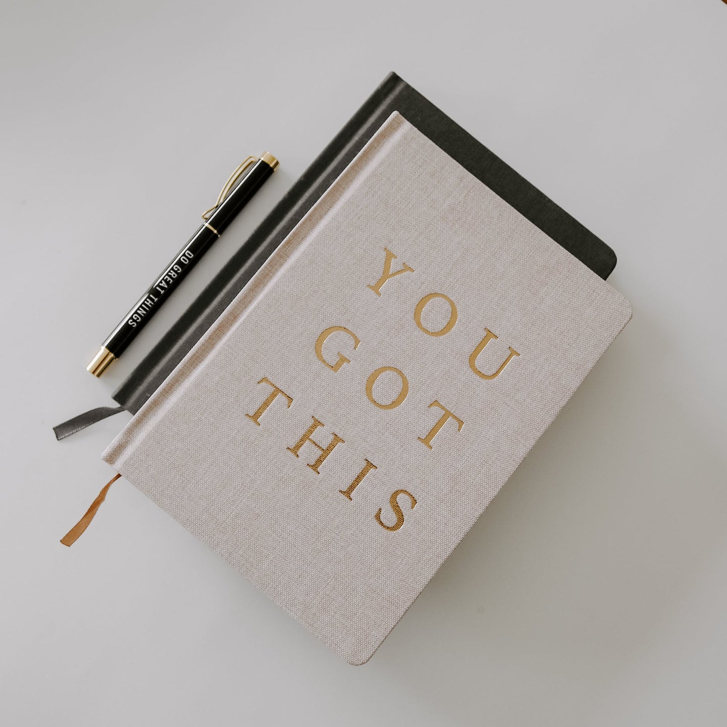 You Got This Fabric Journal