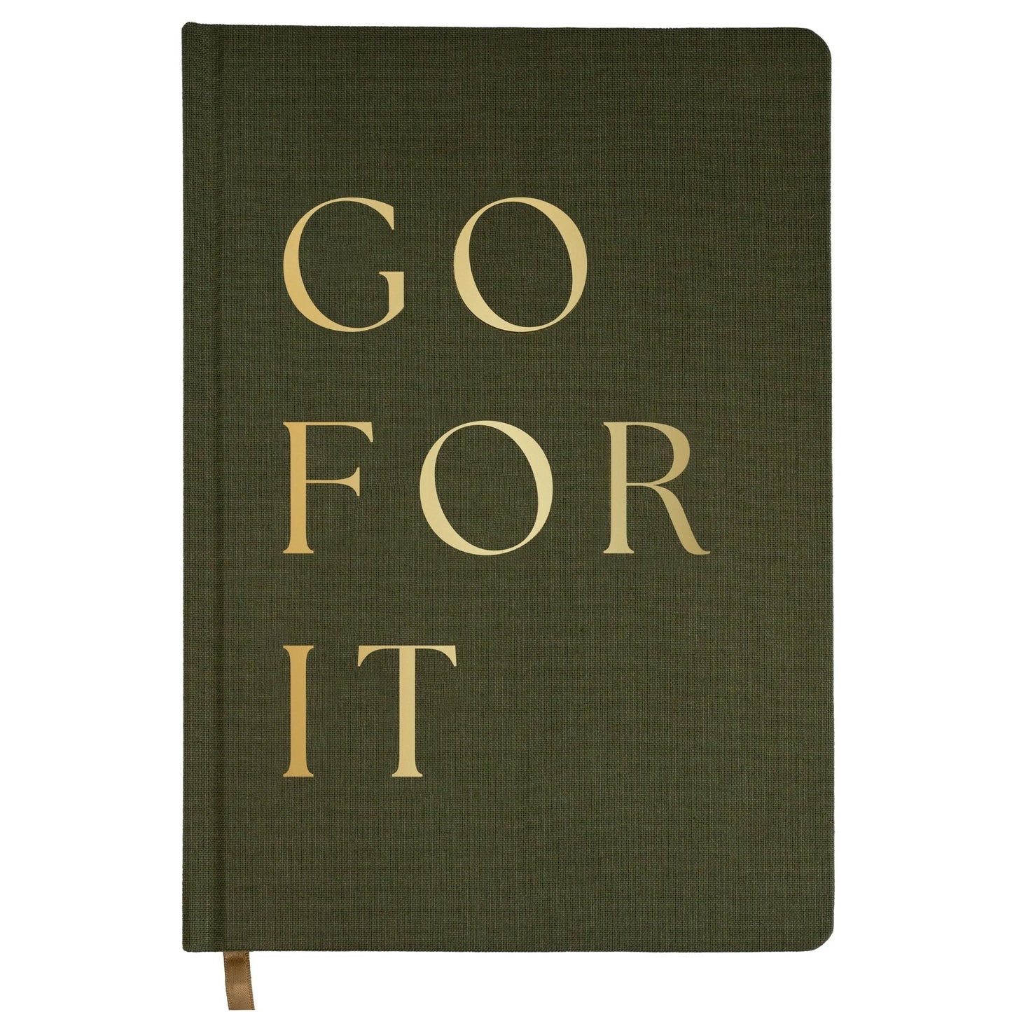 Journal en tissu Go For It 