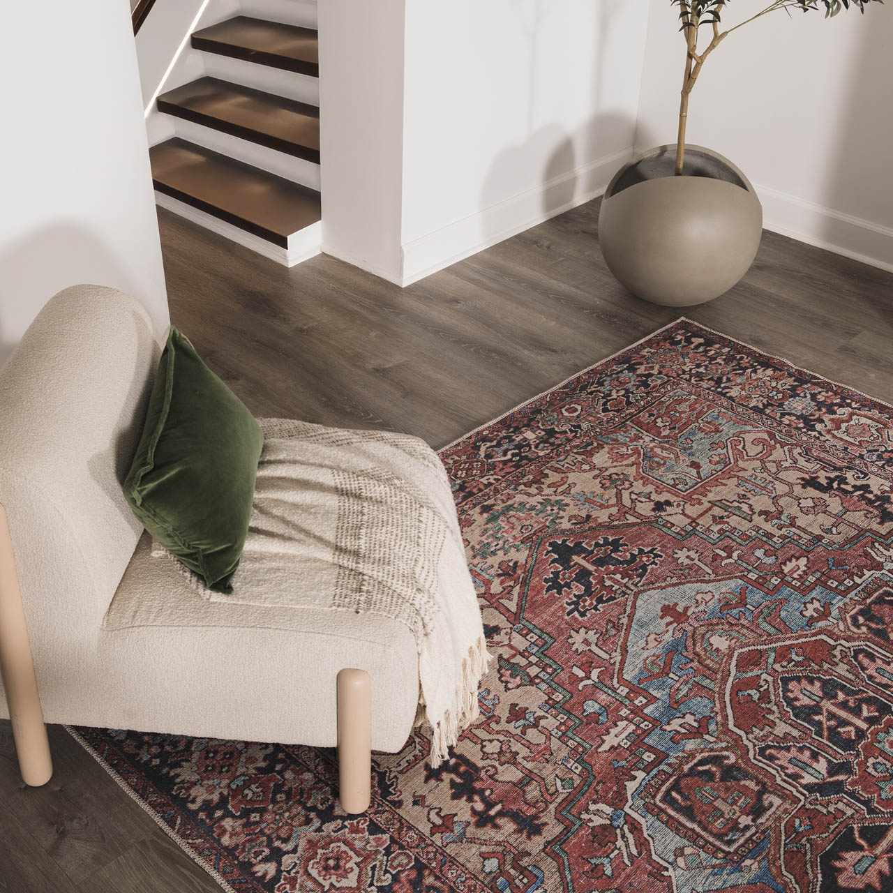 Neyland Washable Area Rug - Boutique Rugs