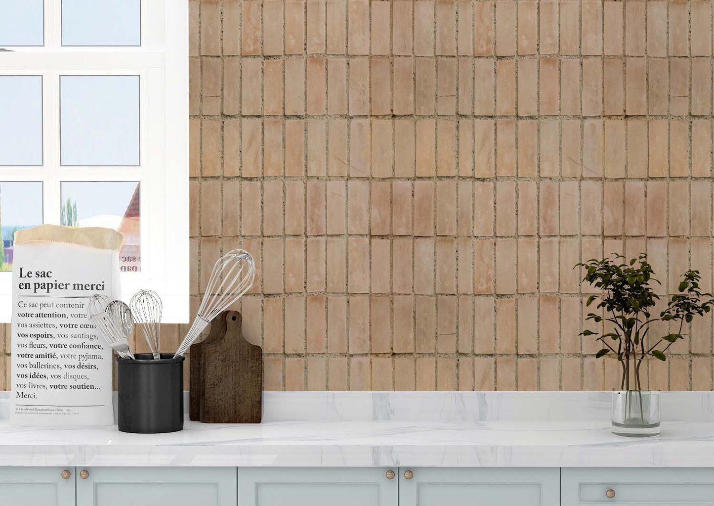 Gibson Stone Backsplash