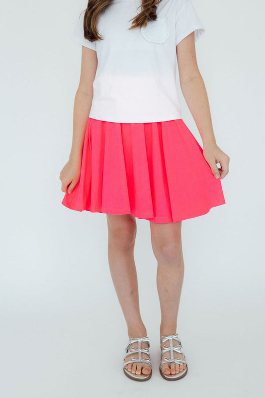 Neon Pink Twirl Skort - Mila & Rose ®