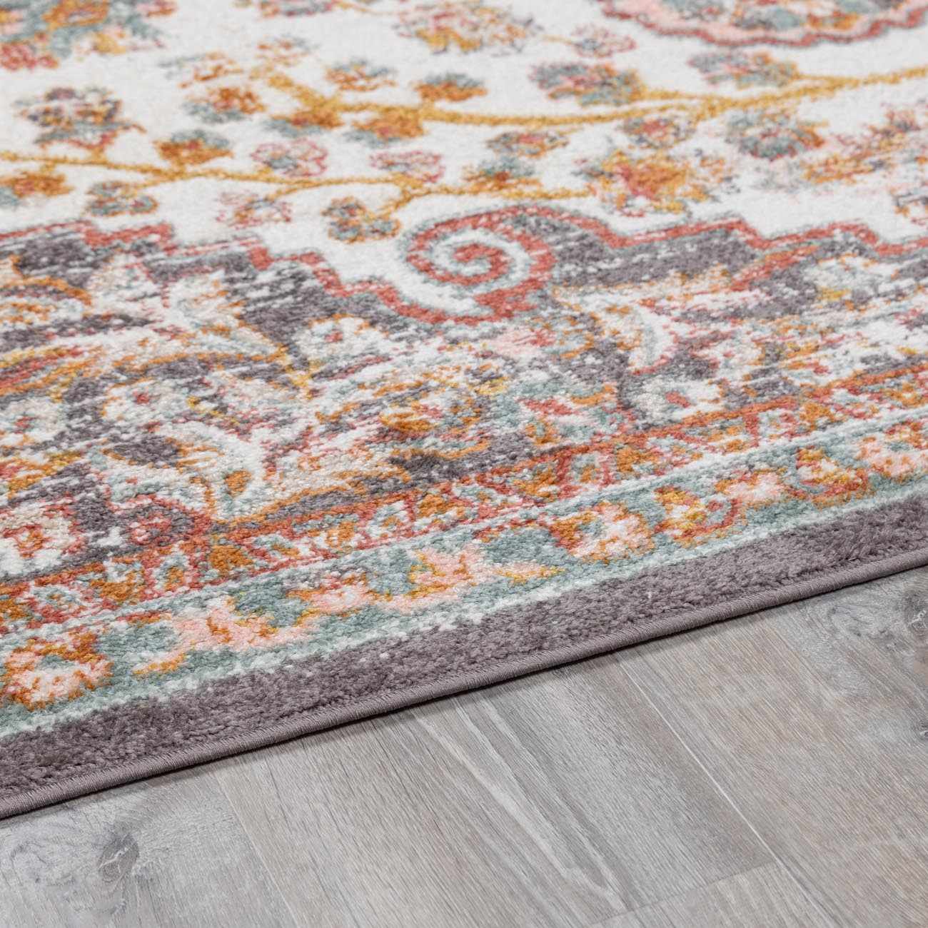 Oark Floral Medallion Area Rug - Boutique Rugs