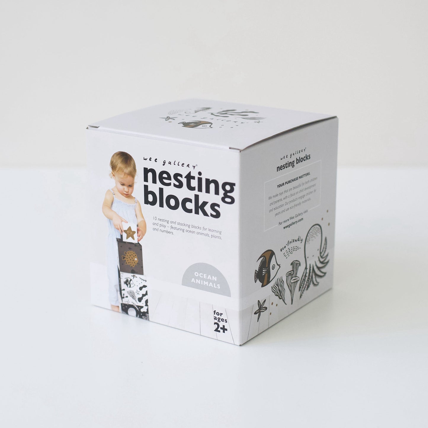 Nesting Blocks - Ocean Animals