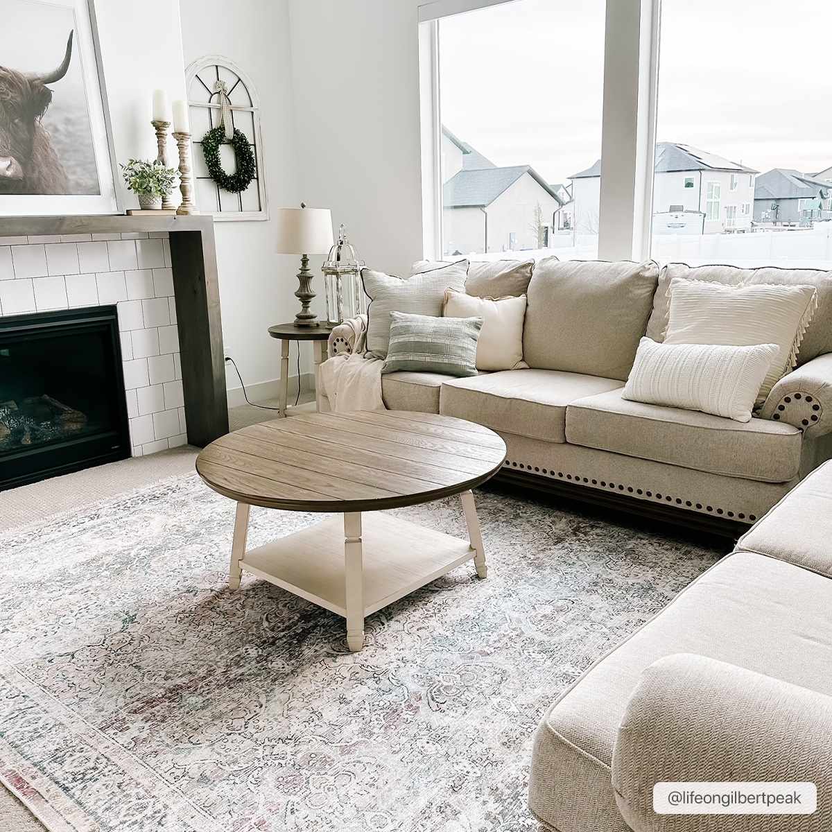 Olive Holi-2304 Washable Area Rug - Boutique Rugs