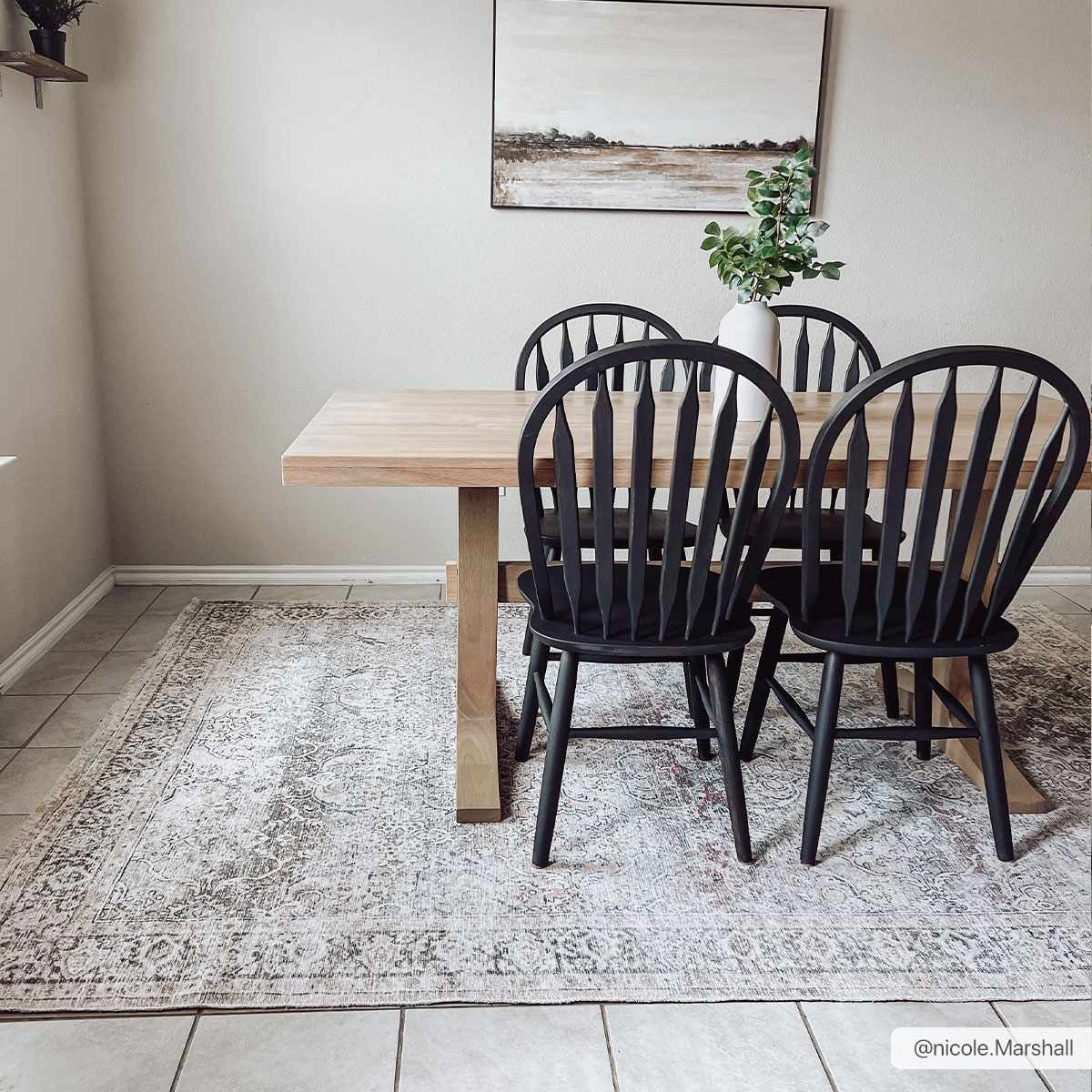 Olive Holi-2304 Washable Area Rug - Boutique Rugs