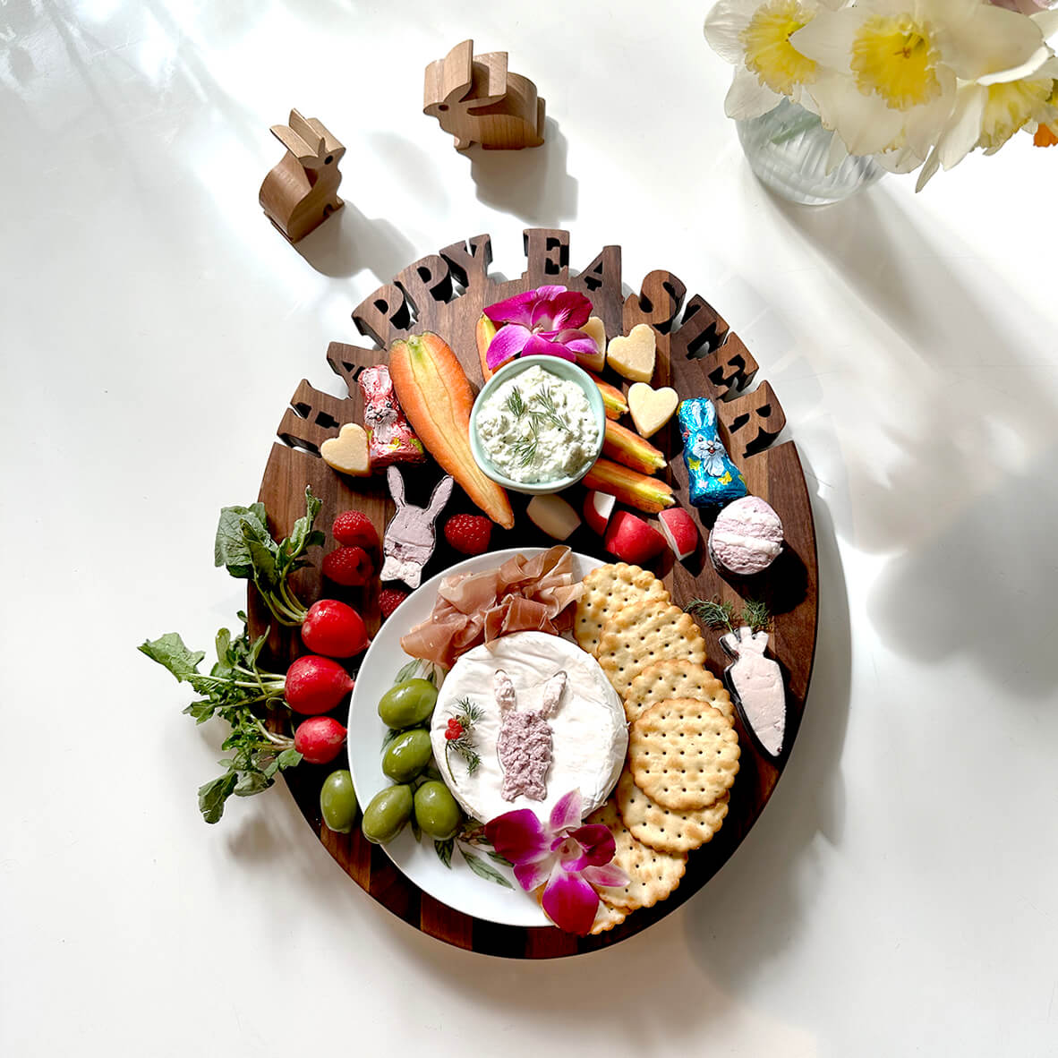 Oval Personalized Cutting Board - Words with Boards LLC
