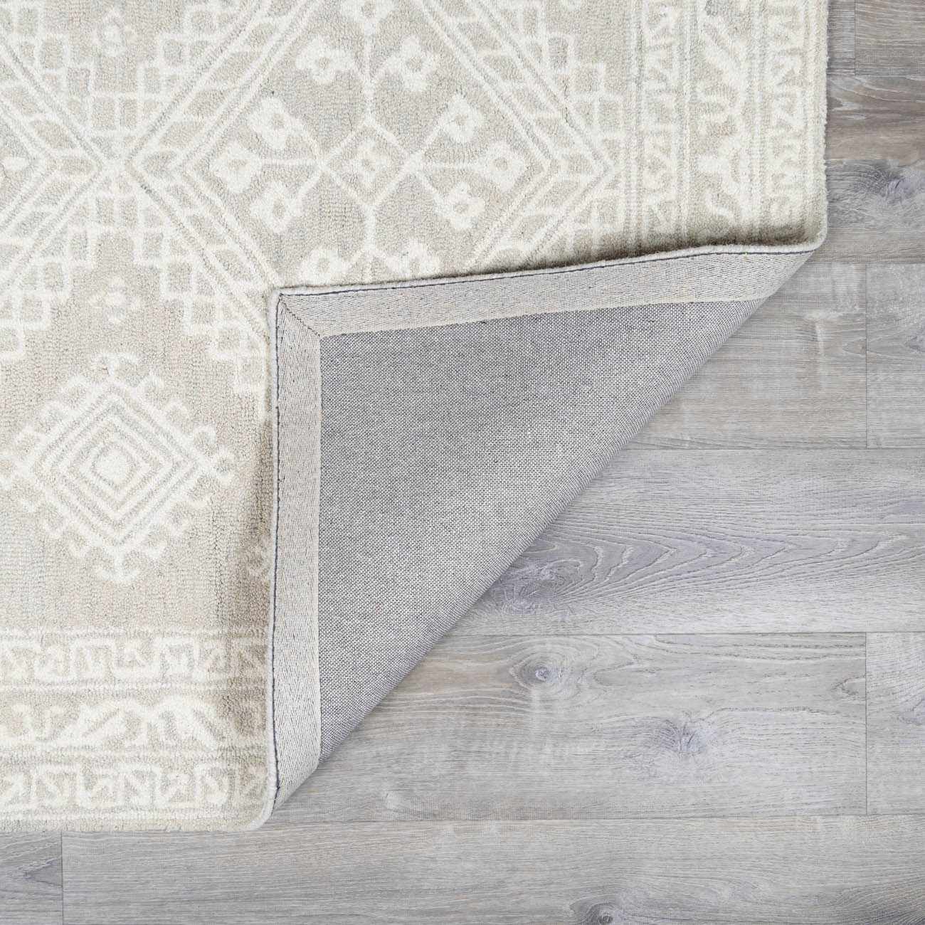 Light Gray Traditional Area Rug - Boutique Rugs