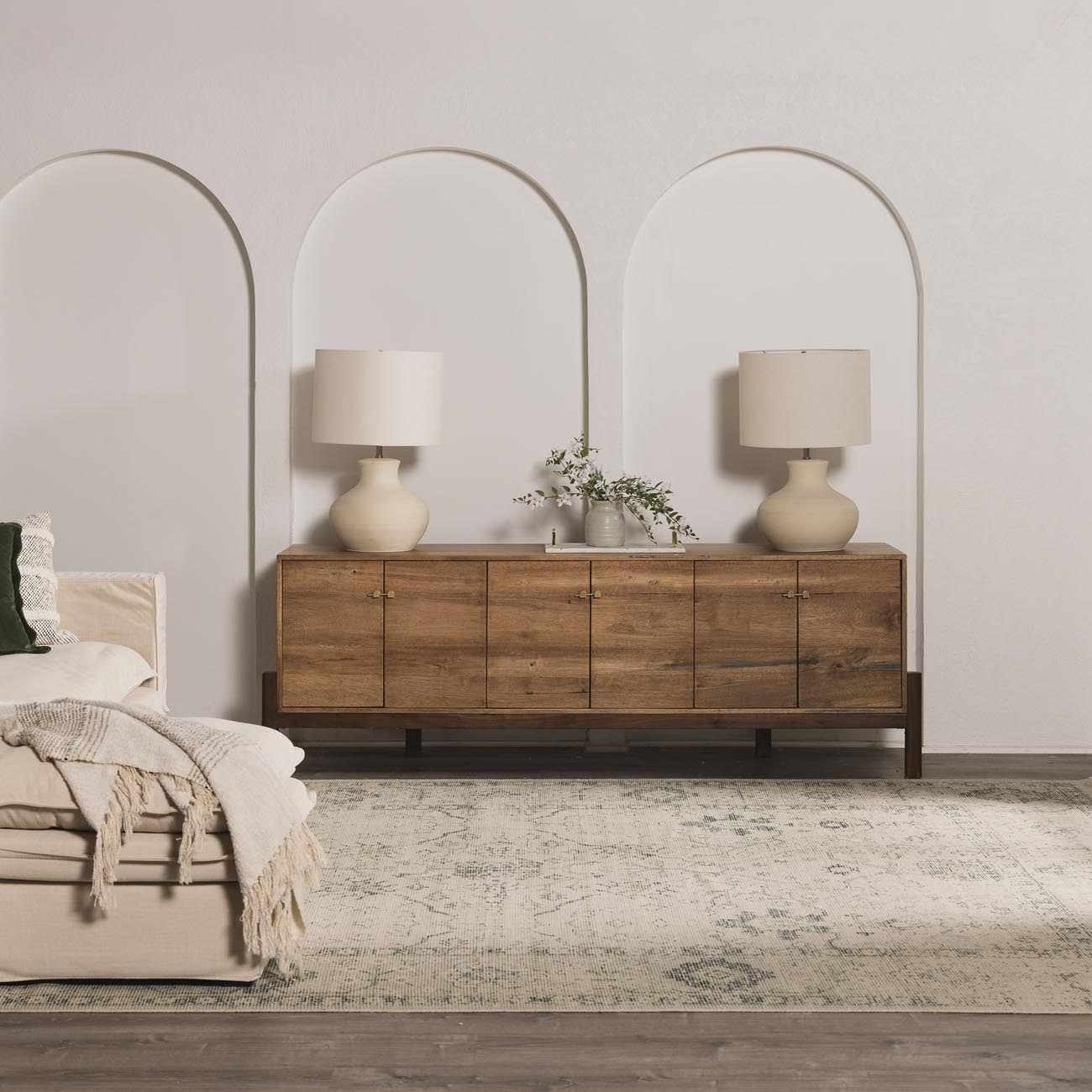 Penkridge Sage Persian Style Rug - Boutique Rugs