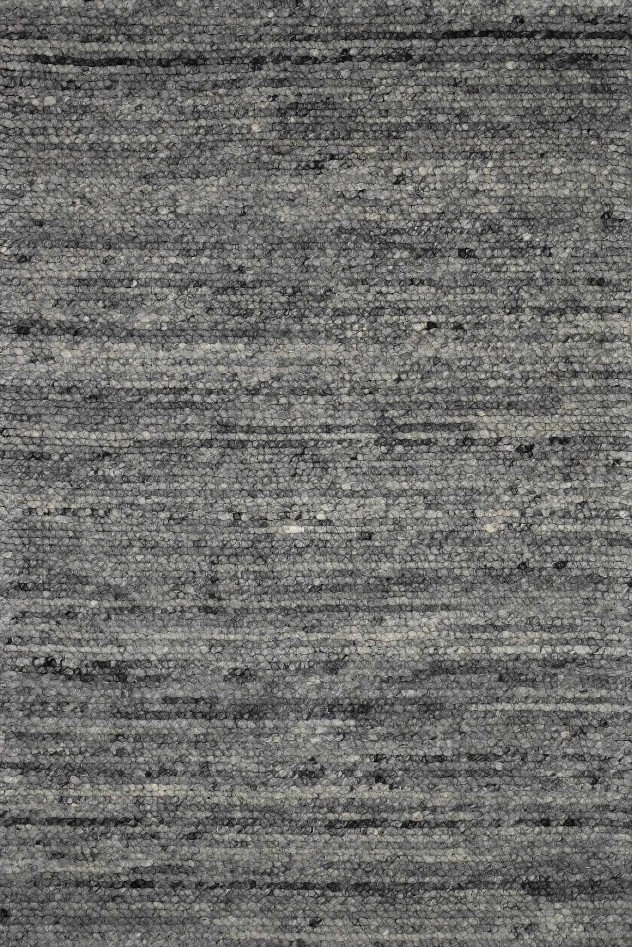Charcoal Gray Wool Area Rug - Boutique Rugs