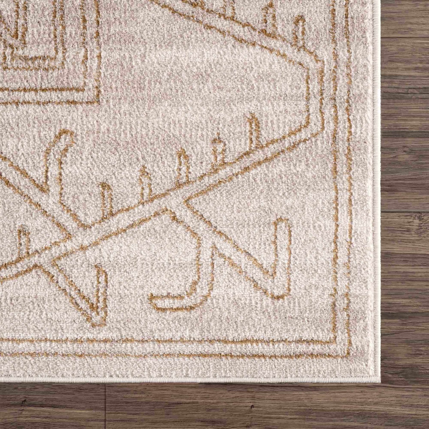 Divya Cream & Gold Area Rug - Limited Edition - Boutique Rugs