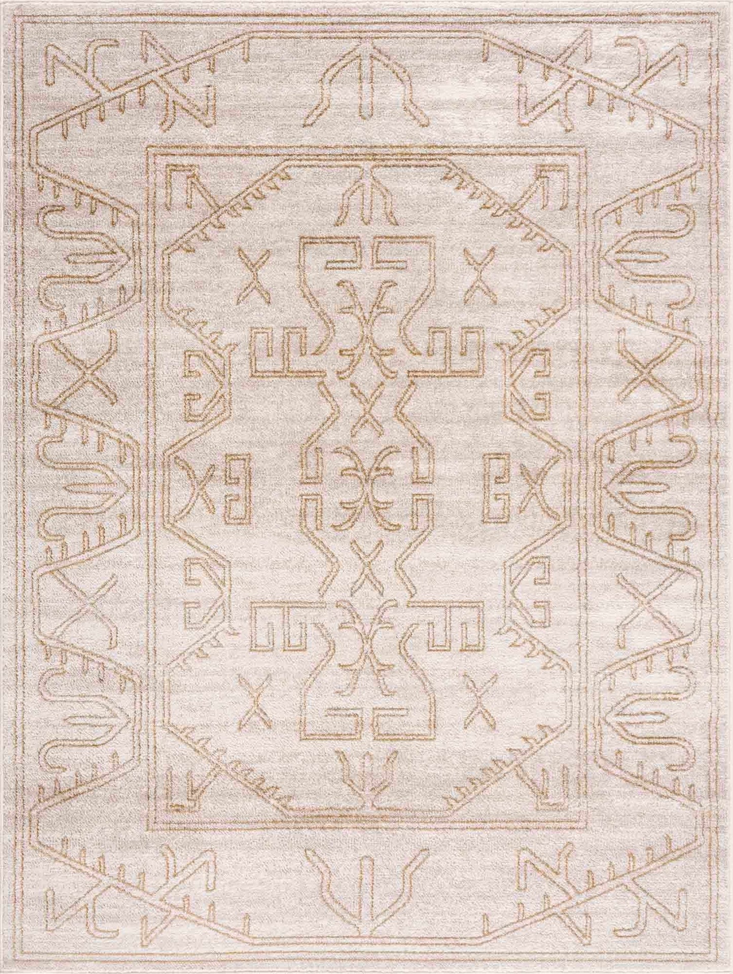 Divya Cream & Gold Area Rug - Limited Edition