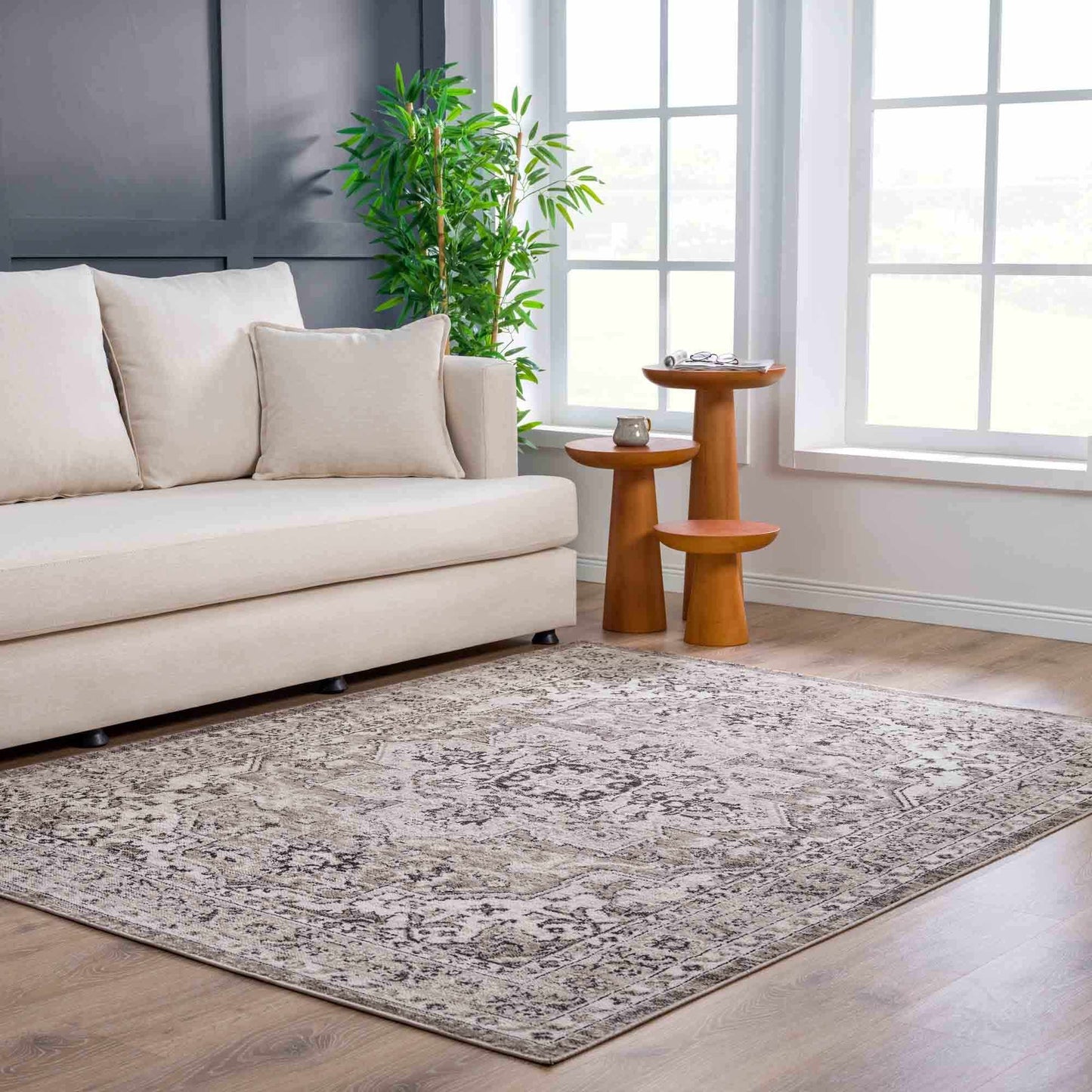 Albie Beige Area Rug - Clearance - Boutique Rugs