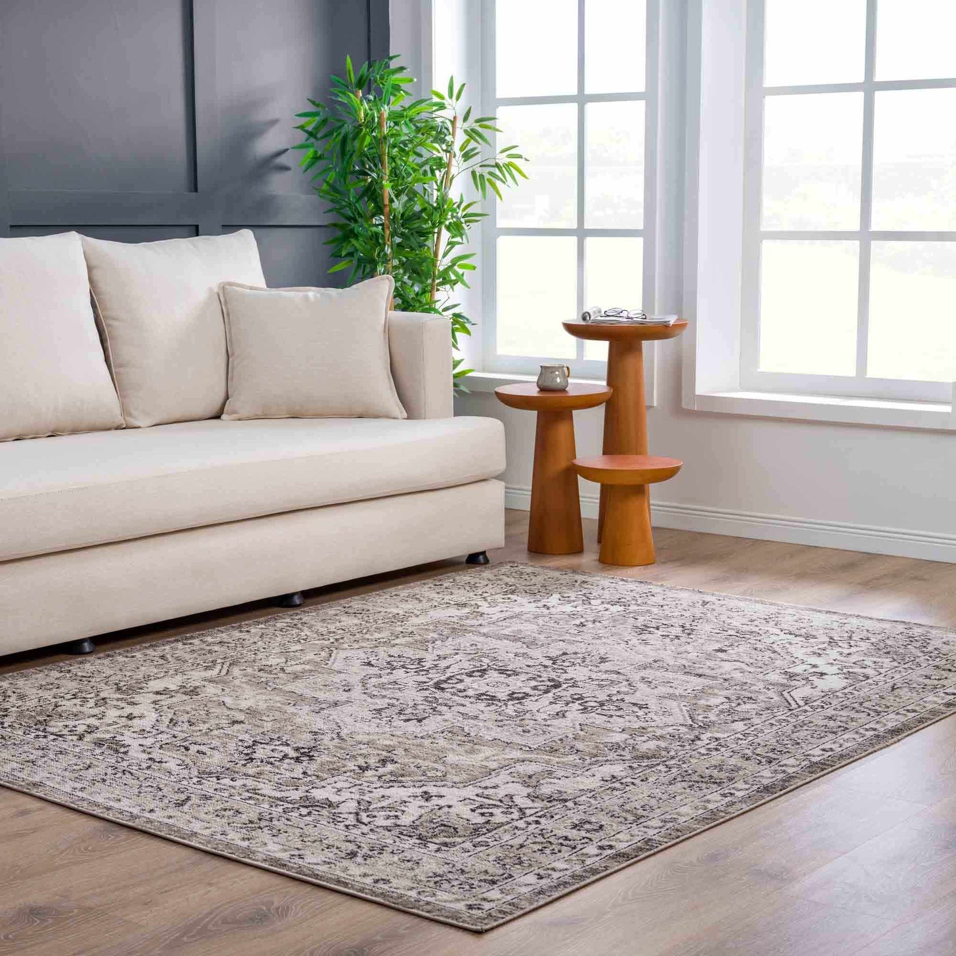 Albie Beige Area Rug - Clearance - Boutique Rugs