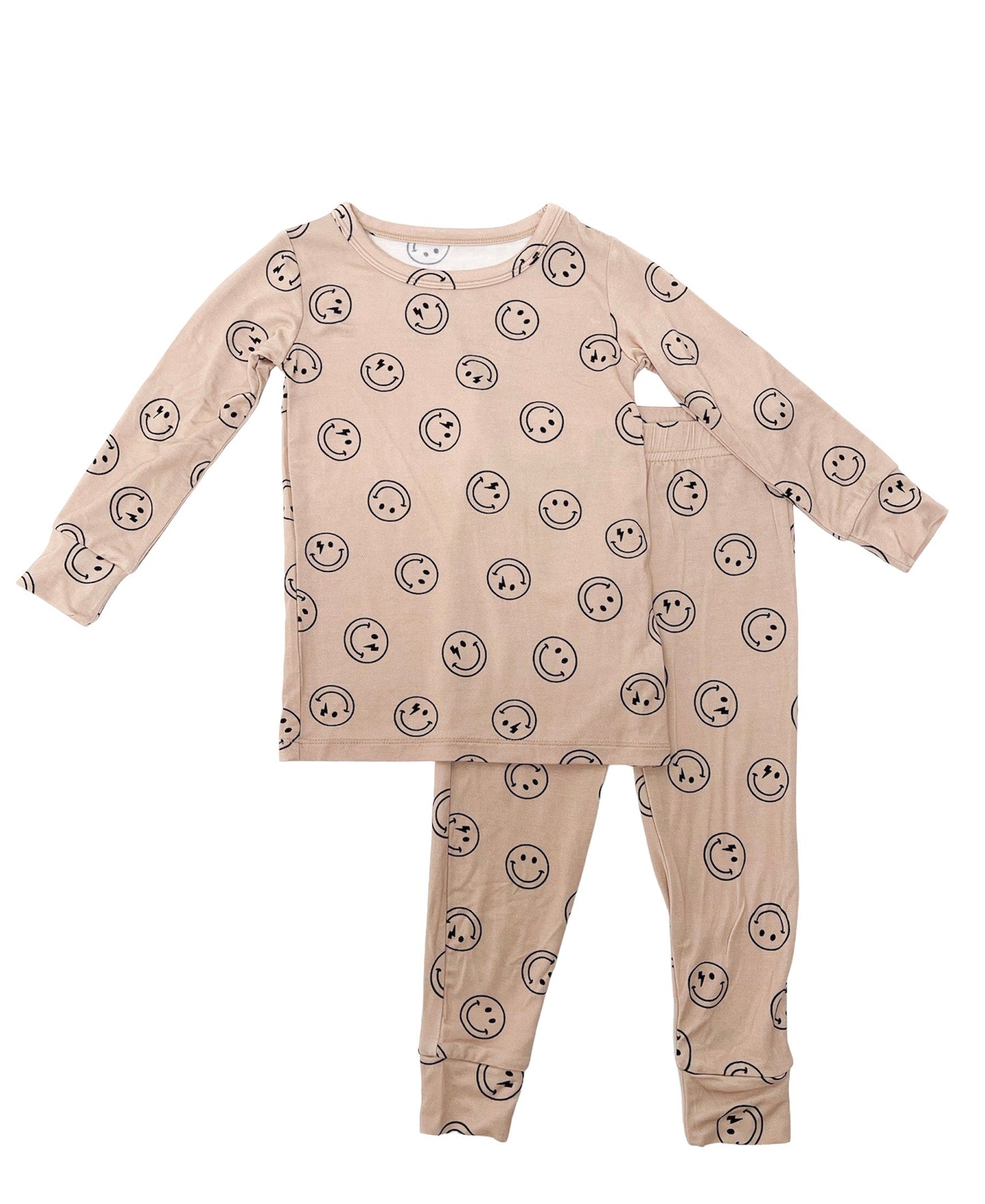 Smiley | Bamboo Two Piece Pajama