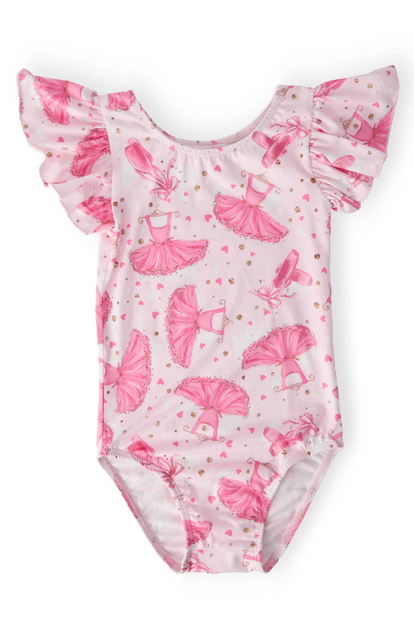 Pirouette Ballet Flutter Sleeve Leotard - Mila & Rose ®