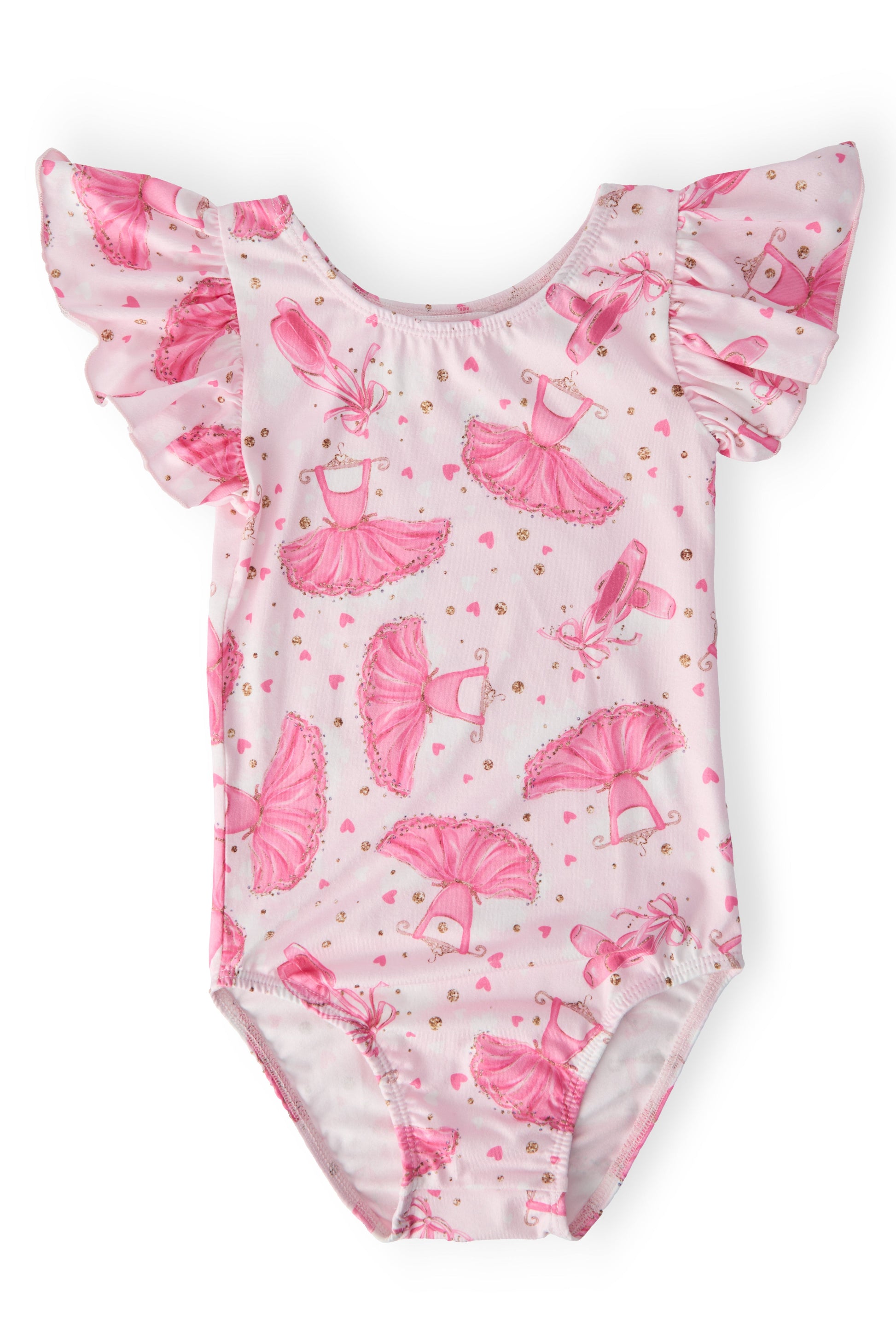 Pirouette Ballet Flutter Sleeve Leotard - Mila & Rose ®