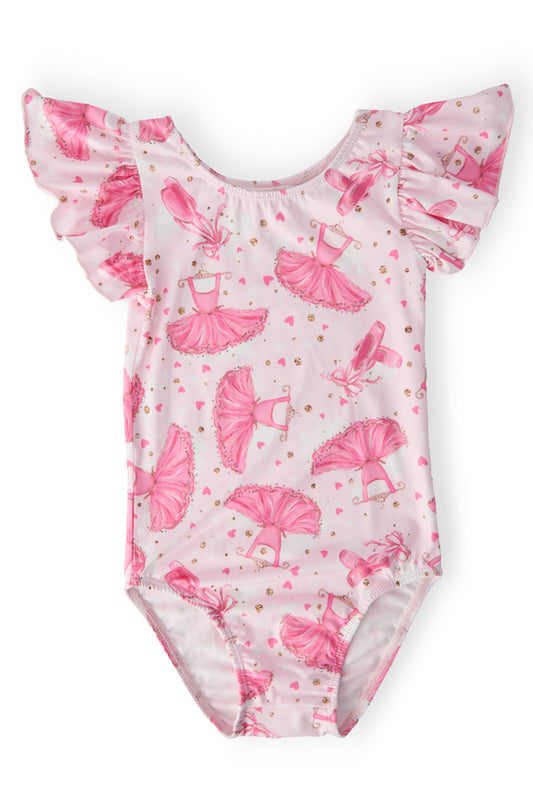 Pirouette Ballet Flutter Sleeve Leotard - Mila & Rose ®