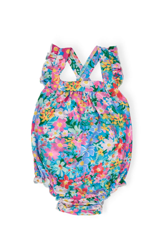 Floral Ruffle Romper Outfit for Baby or Toddler - Mila & Rose ®