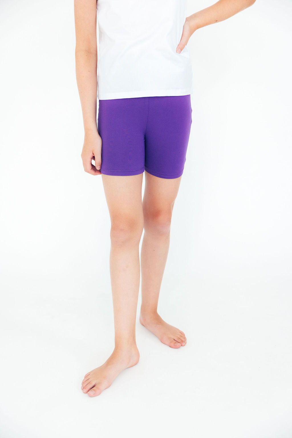 Purple Twirl Shorts - Mila & Rose ®