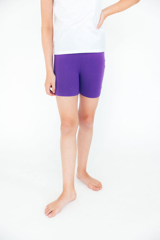 Purple Twirl Shorts - Mila & Rose ®
