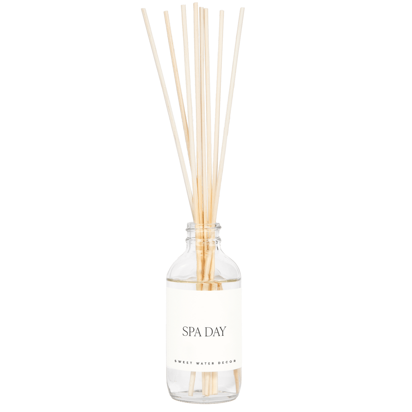 Diffuseur de roseaux transparents Spa Day 