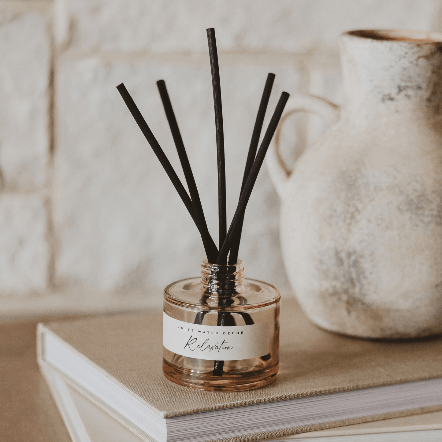 Relaxation Tinted Glass Jar Reed Diffuser