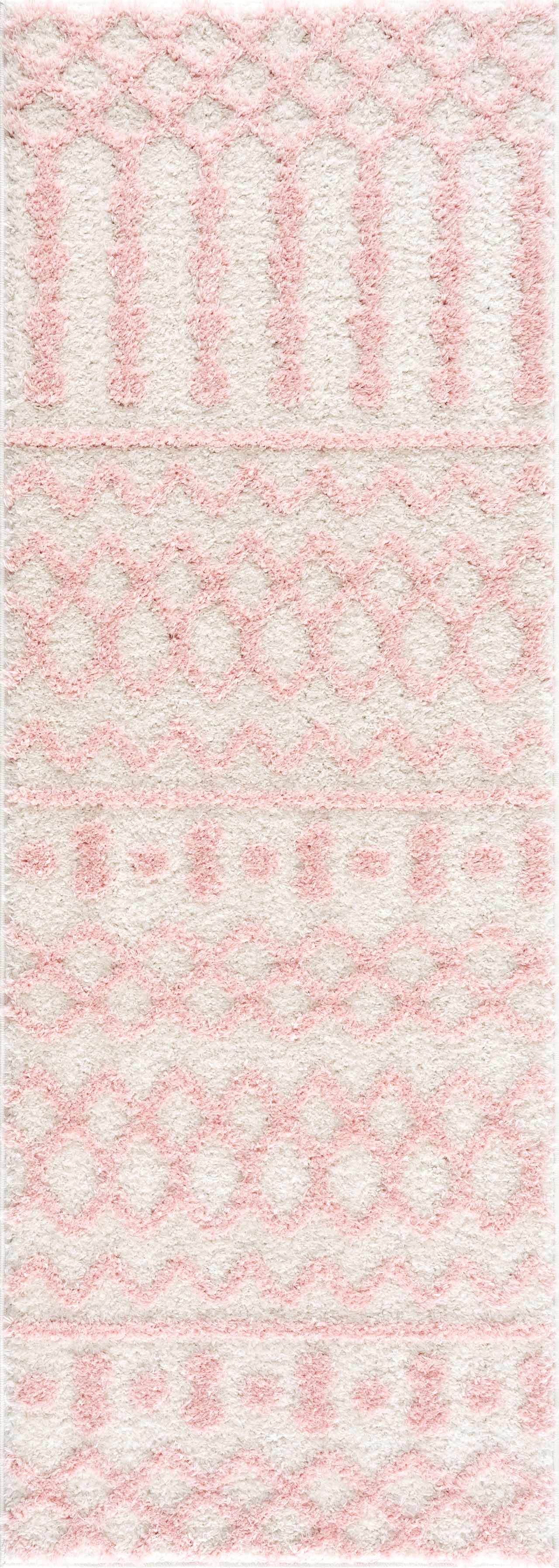 Darva Pink Plush Area Carpet - Boutique Rugs
