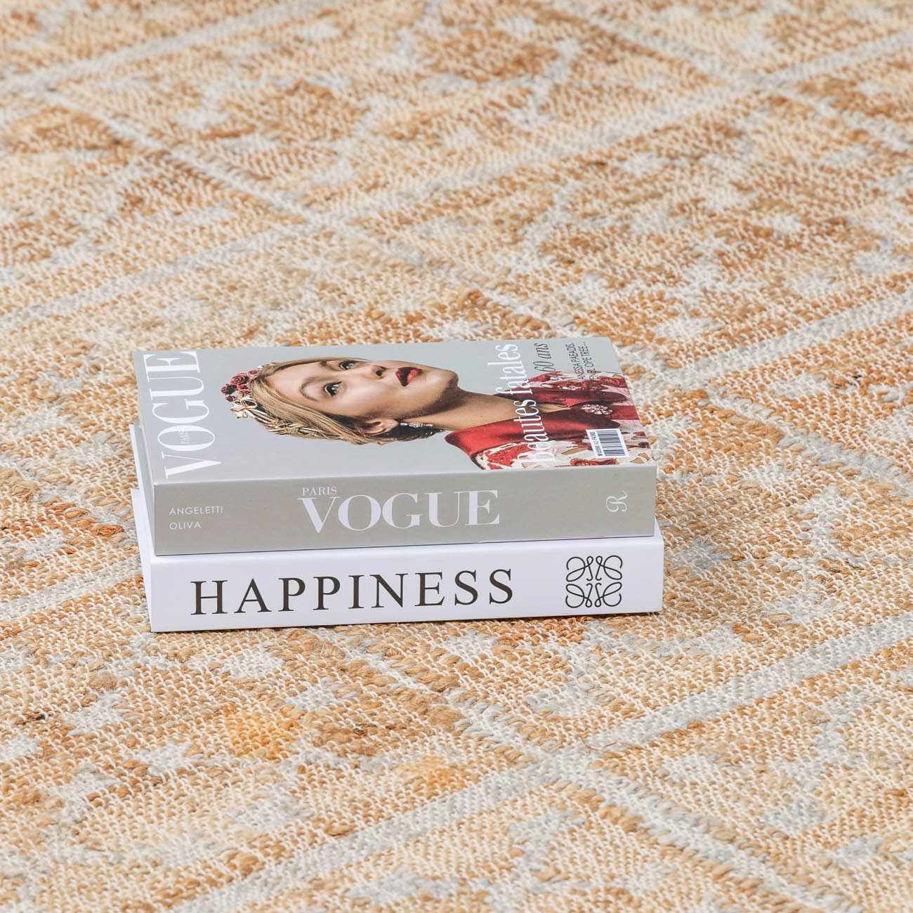 Tan Neutral Fringed Jute Area Rug - Boutique Rugs