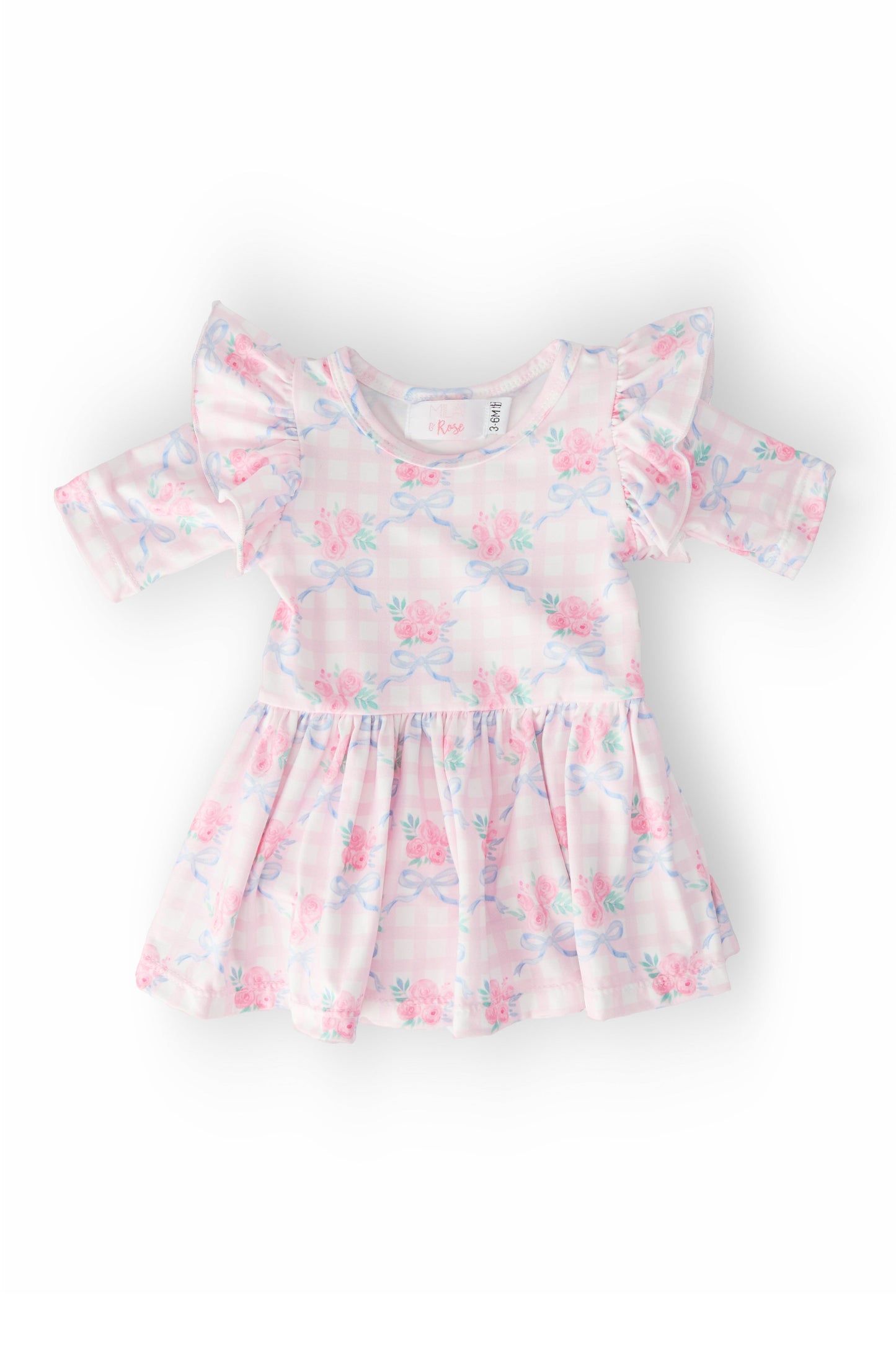 Ribbons & Roses Twirl Bodysuit Baby Outfit - Mila & Rose ®